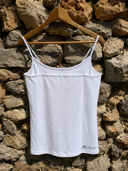 Débardeur blanc femme BEE LOVE