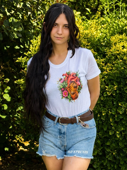 T-shirts Coeur de miel
