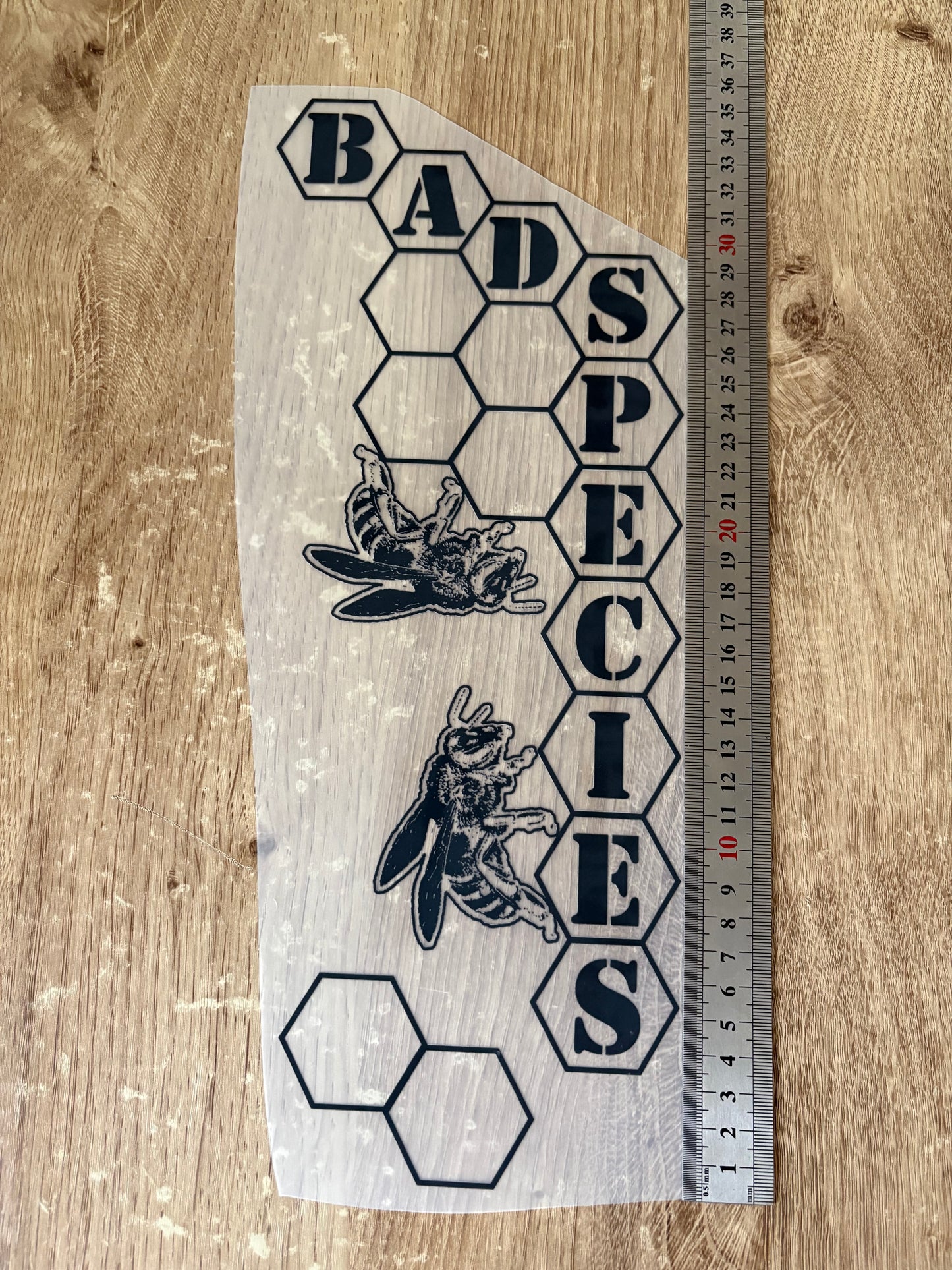 DTF alvéoles BAD SPECIES noir