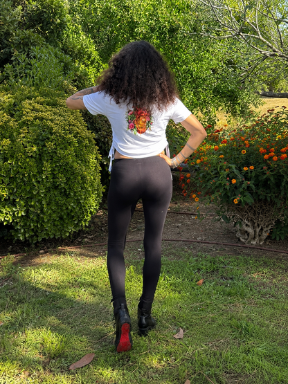 Crop-Top Cœur de miel