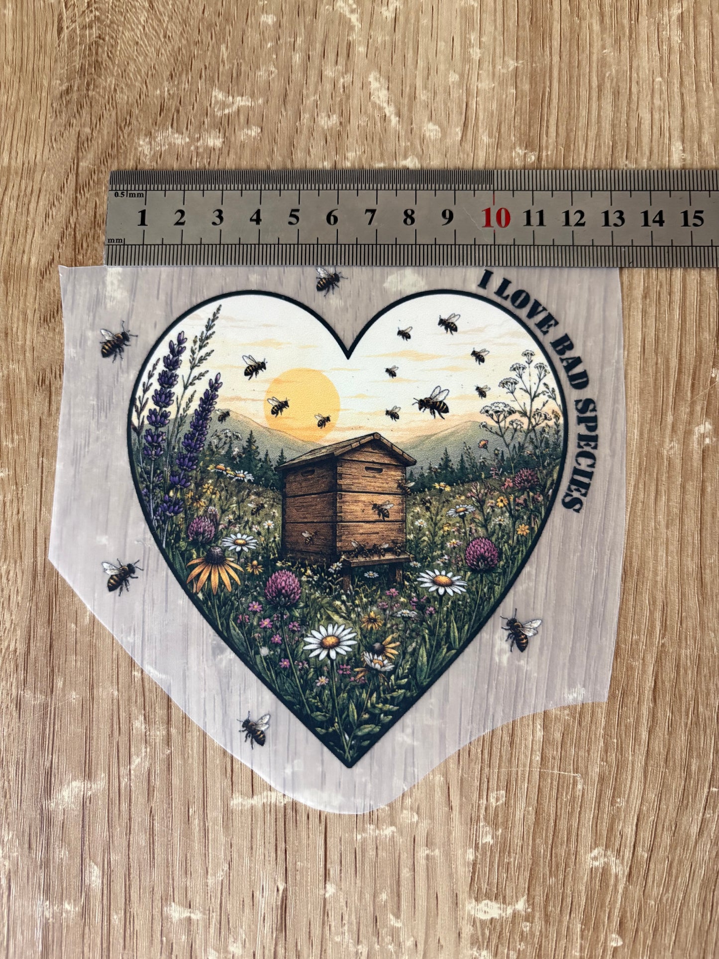 DTF Bee love noir