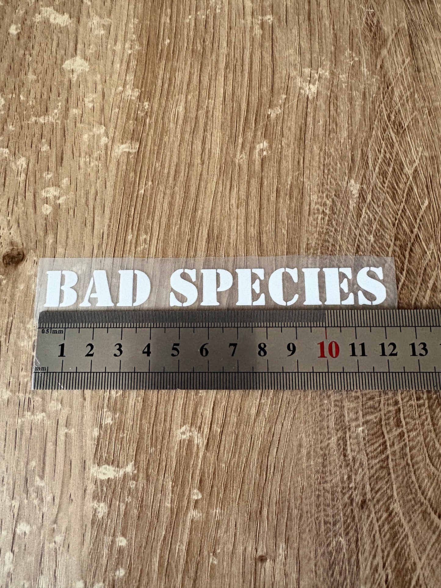 BAD Species blanc (12cm)