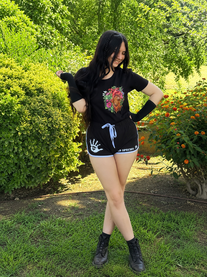 Short Femme essaim noir