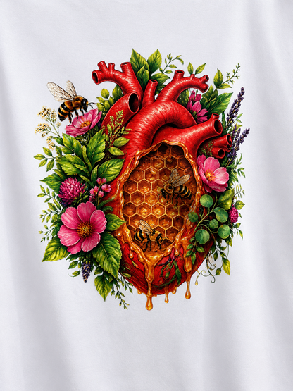 Crop-Top Cœur de miel
