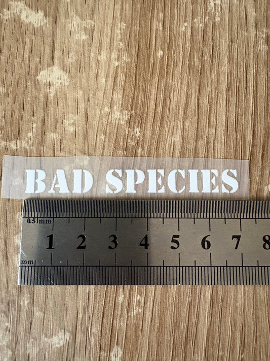BAD Species blanc (7cm)