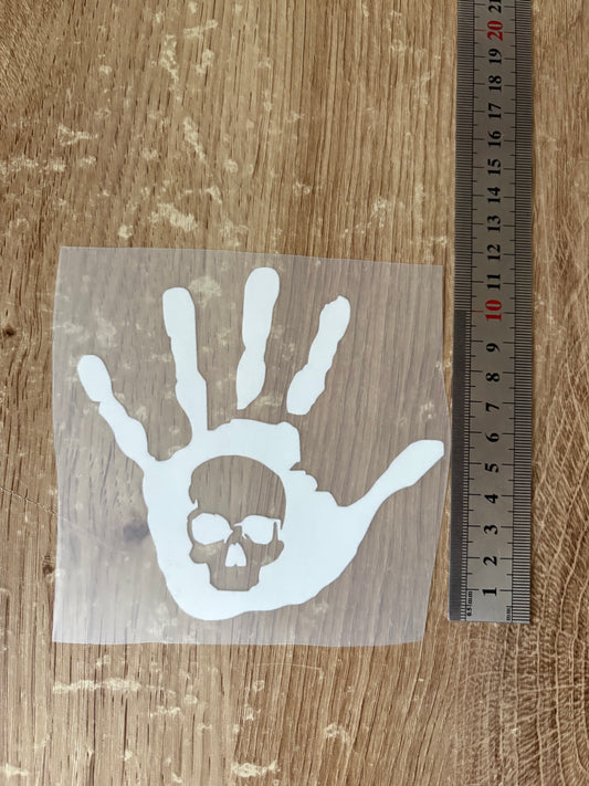 Main blanche ( 11cm par 12cm )