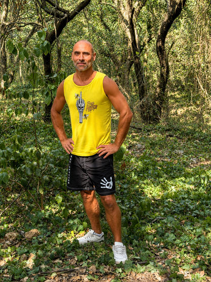 Débardeur homme jaune PROVOCATION