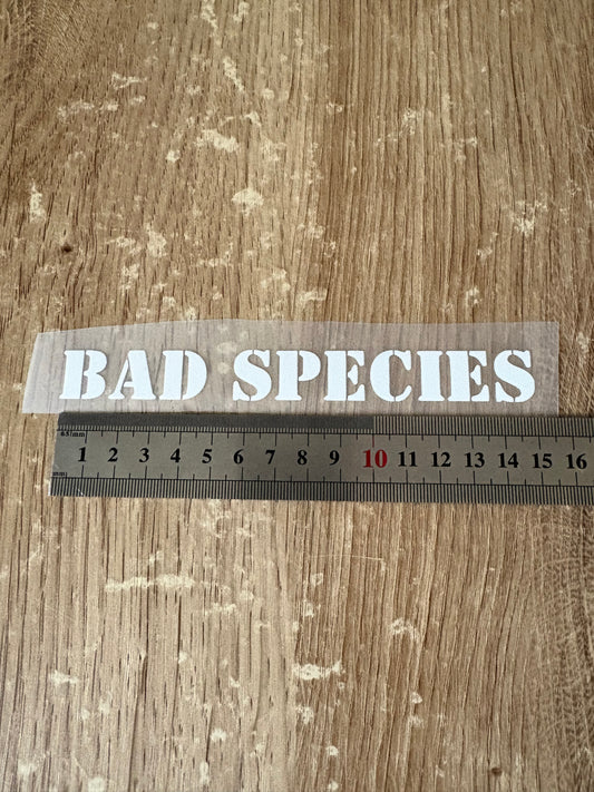 BAD Species blanc (15cm)