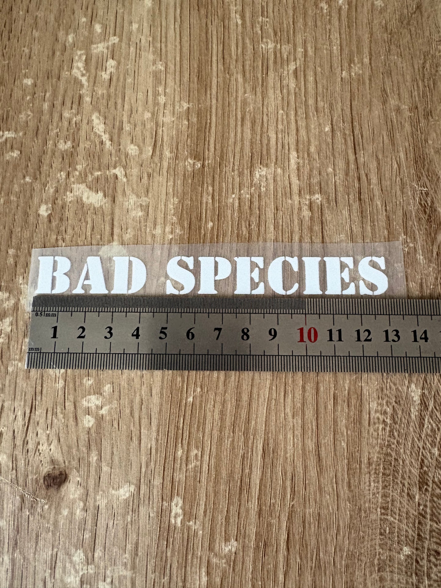 BAD Species blanc (13cm)
