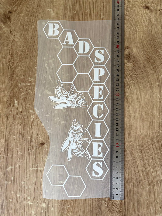 DTF aleveoles BAD SPECIES blanc