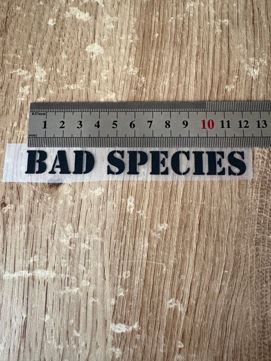 BAD Species noir (12cm)