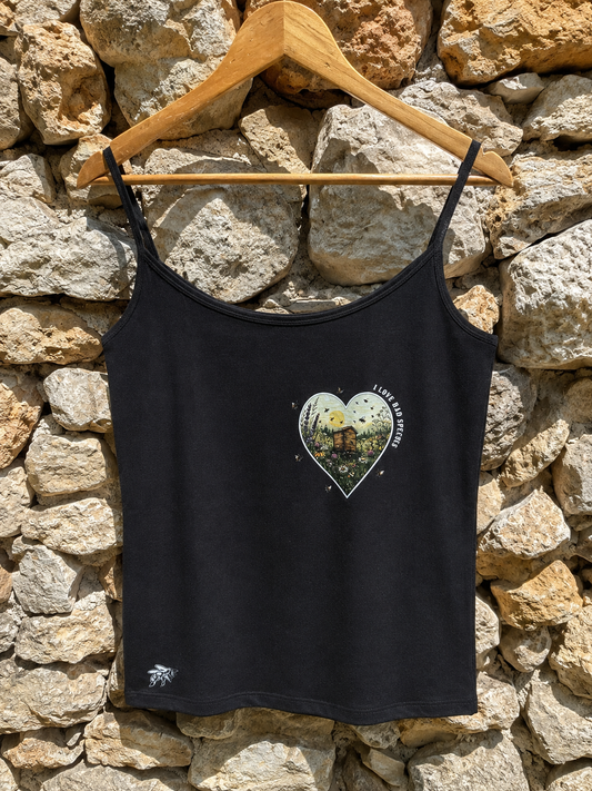 Débardeur noir femme BEE LOVE