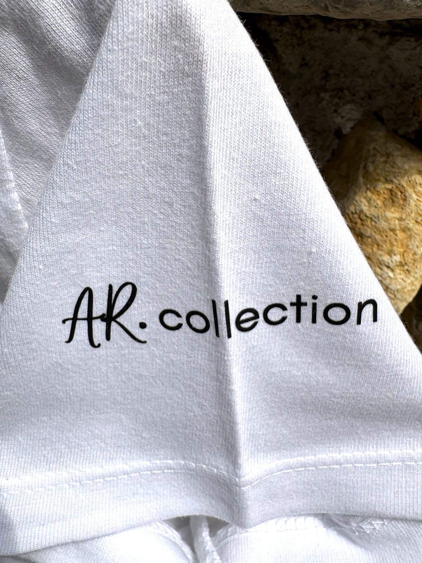 T-shirt Femme Blanc manches courtes SABLIER